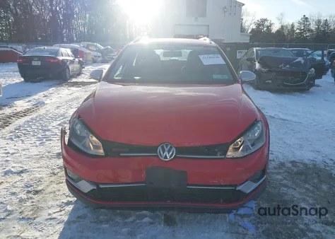 2017 Volkswagen Golf Alltrack S из США, поврежденный, VIN 3VWH17AU6HM510370